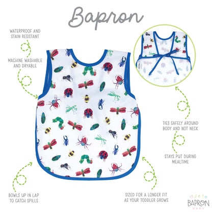 BapronBaby Toddler Bib The Very Hungry Caterpillar Collection | Canada Bibs Hip Mommies