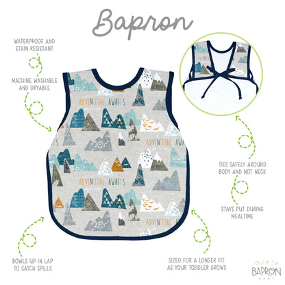 BapronBaby Toddler Bib (6m+) Hip Mommies