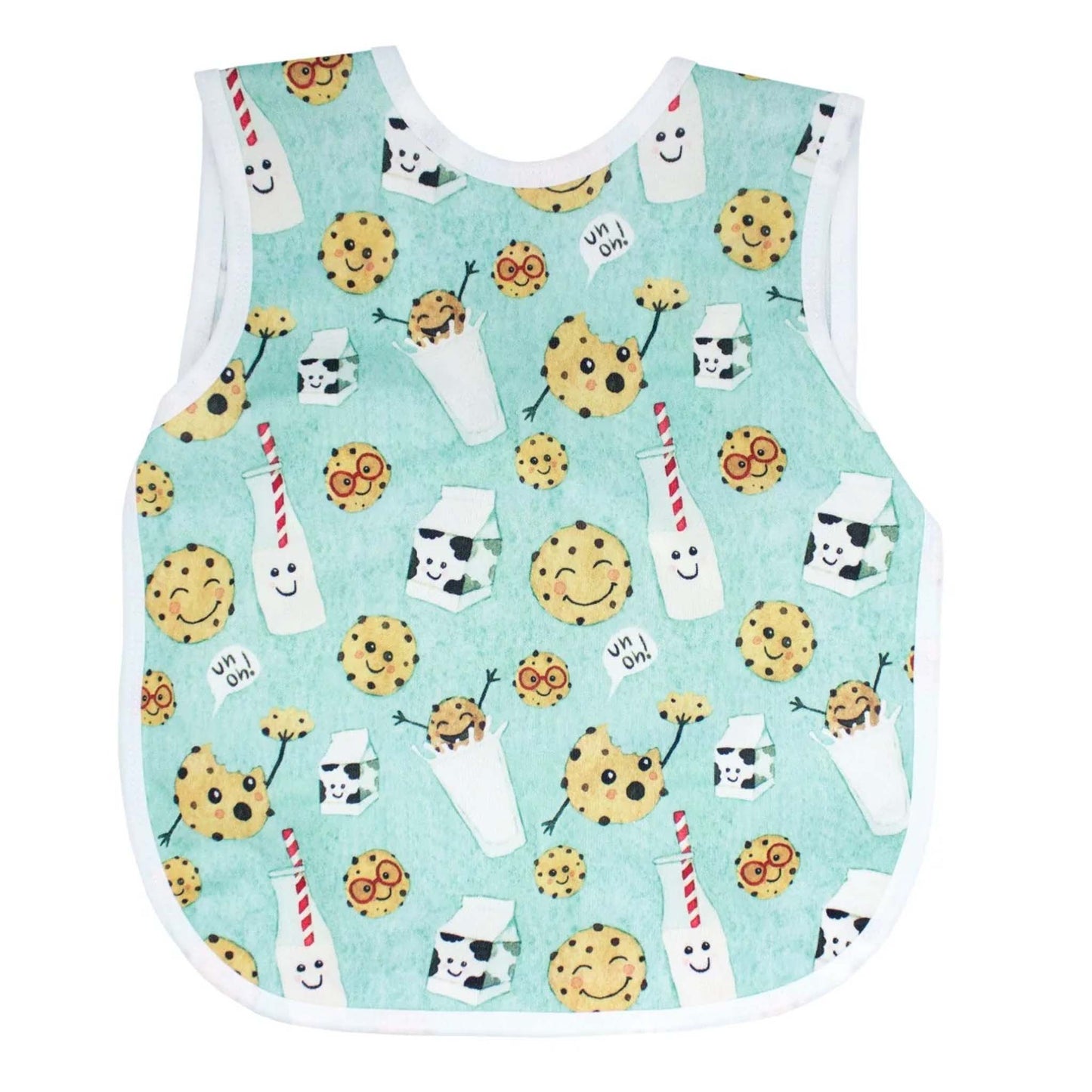 BapronBaby Toddler Bib | Full-Coverage for Baby-Led Weaning | Canada Bibs Hip Mommies