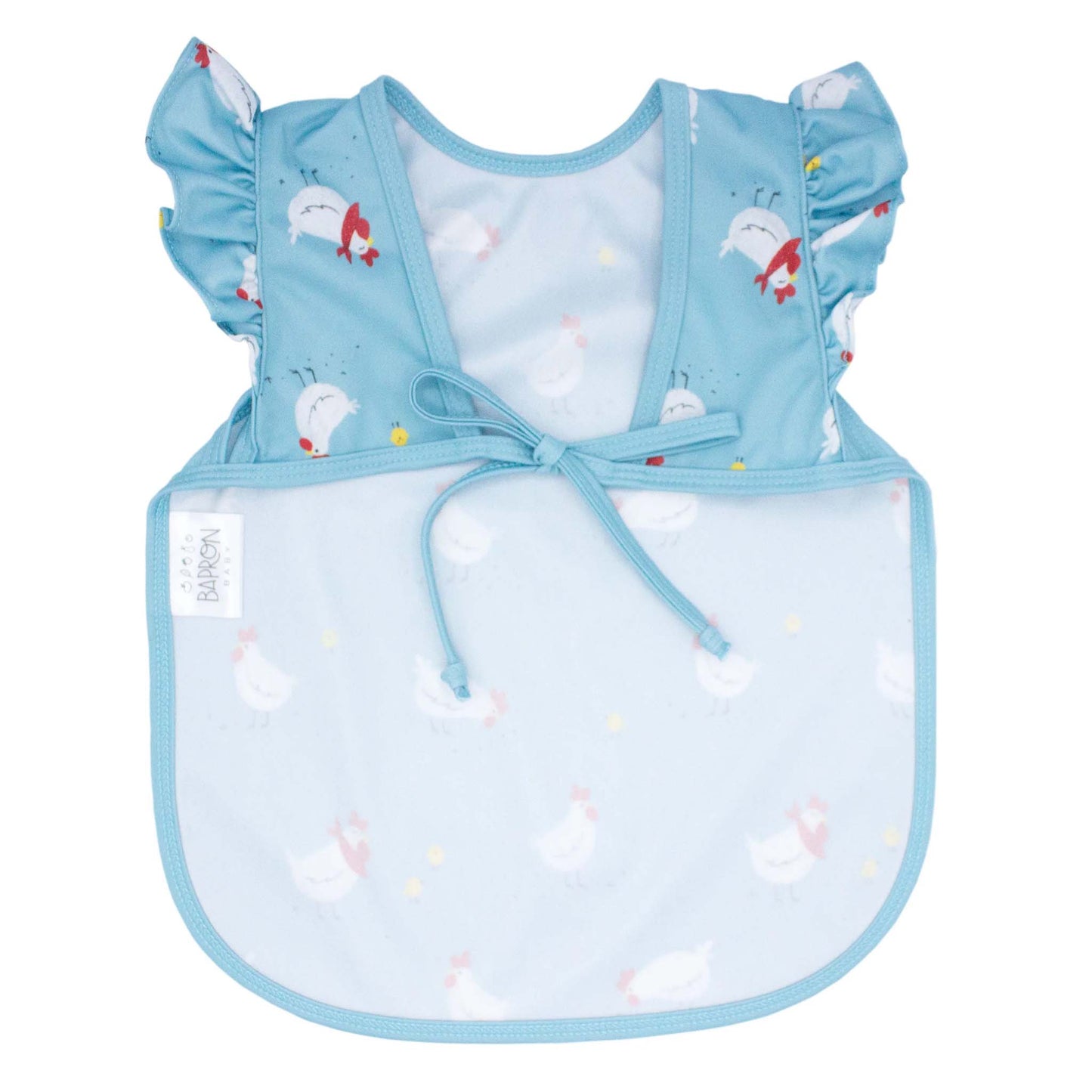 BapronBaby Toddler Bib | Full-Coverage for Baby-Led Weaning | Canada Bibs Hip Mommies