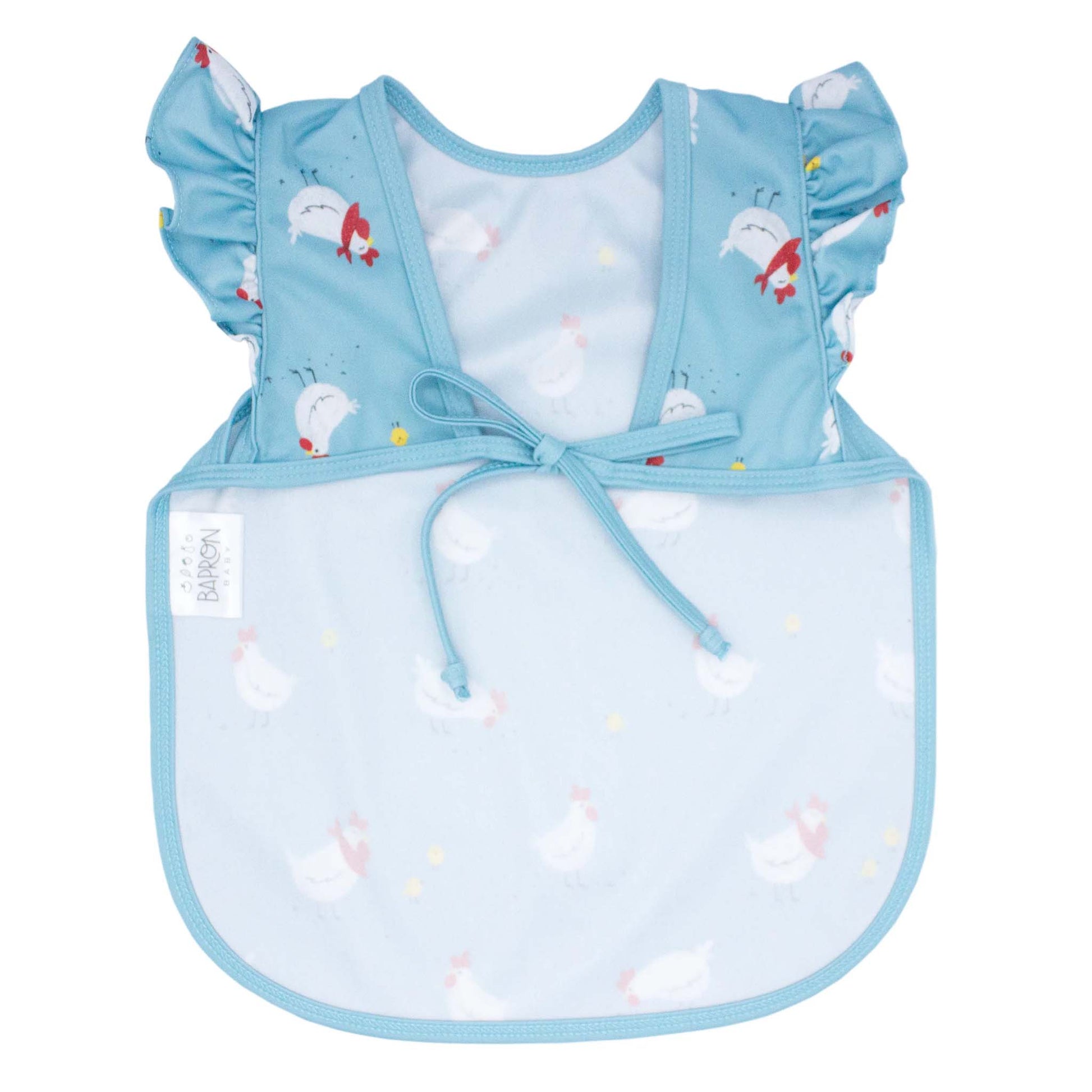 BapronBaby Toddler Bib | Full-Coverage for Baby-Led Weaning | Canada Bibs Hip Mommies