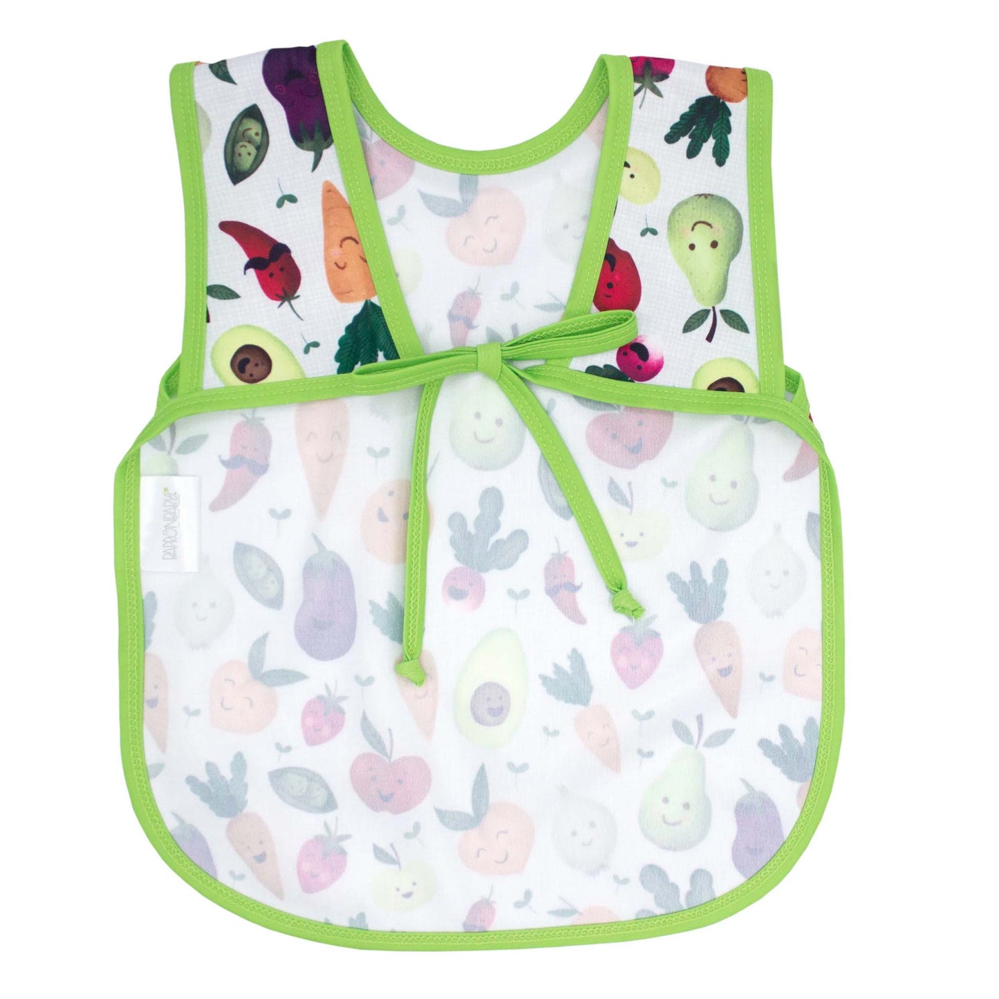 BapronBaby Toddler Bib | Full-Coverage for Baby-Led Weaning | Canada Bibs Hip Mommies