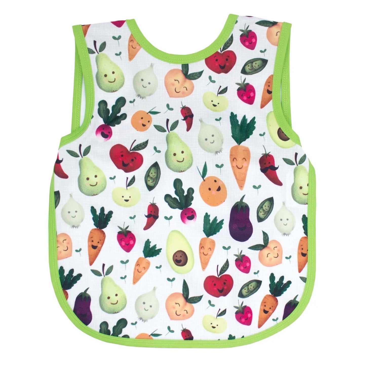 BapronBaby Toddler Bib | Full-Coverage for Baby-Led Weaning | Canada Bibs Hip Mommies