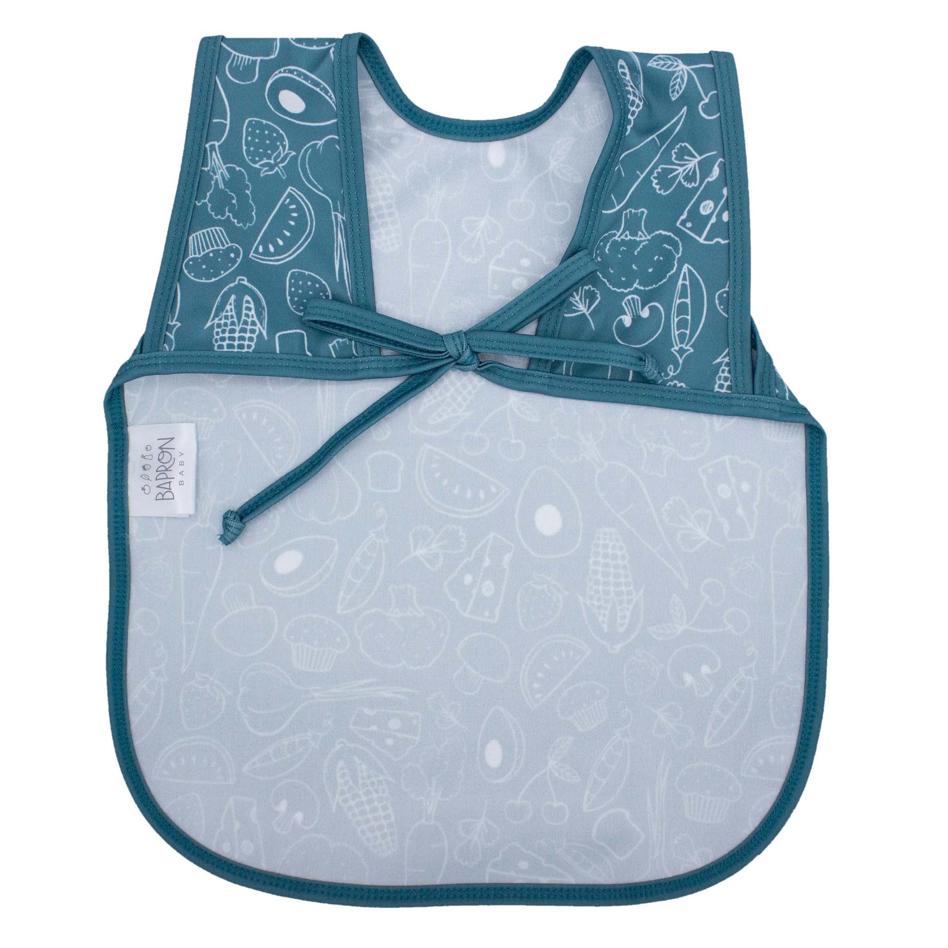 BapronBaby Toddler Bib | Full-Coverage for Baby-Led Weaning | Canada Bibs Hip Mommies