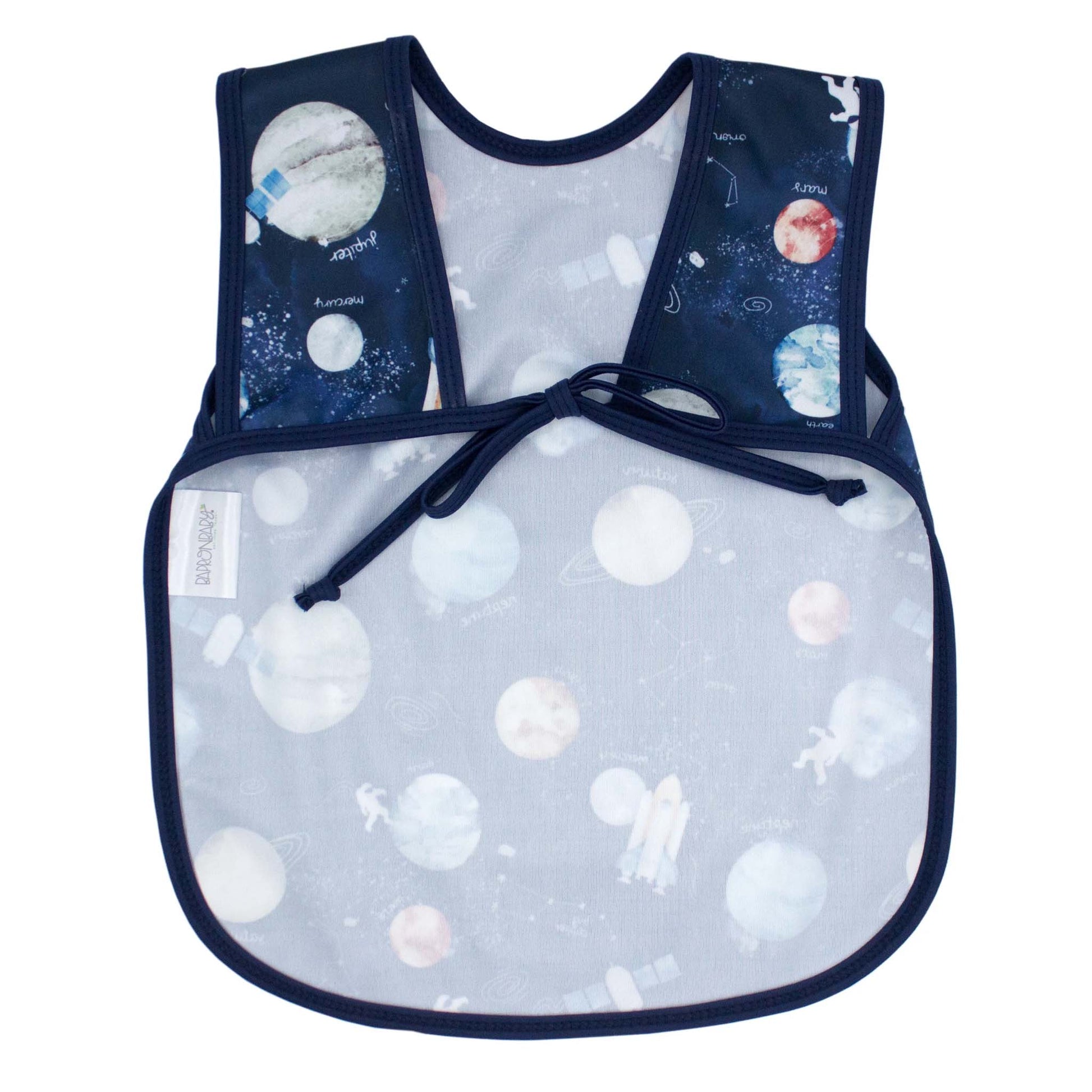 BapronBaby Toddler Bib | Full-Coverage for Baby-Led Weaning | Canada Bibs Hip Mommies