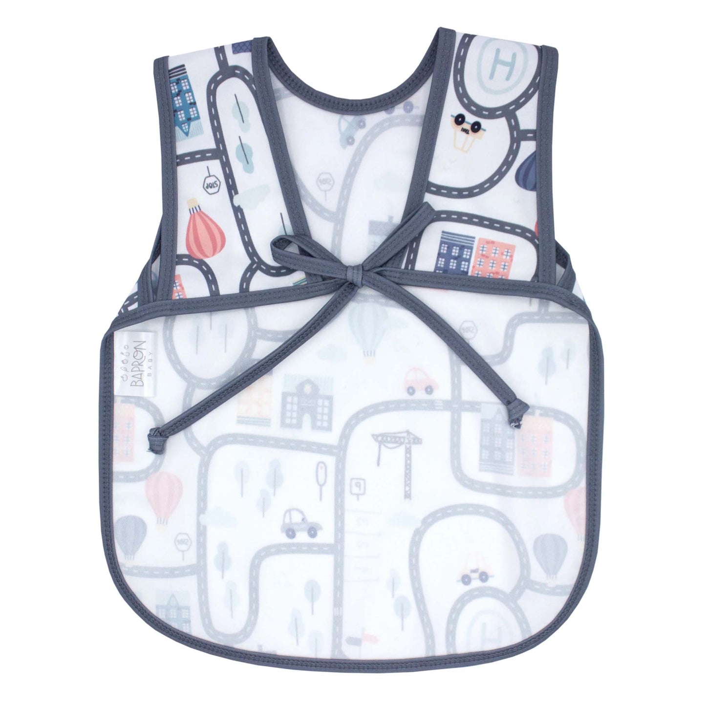 BapronBaby Toddler Bib | Full-Coverage for Baby-Led Weaning | Canada Bibs Hip Mommies