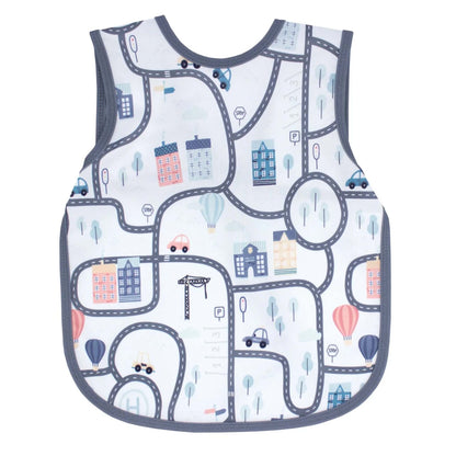 BapronBaby Toddler Bib | Full-Coverage for Baby-Led Weaning | Canada Bibs Hip Mommies