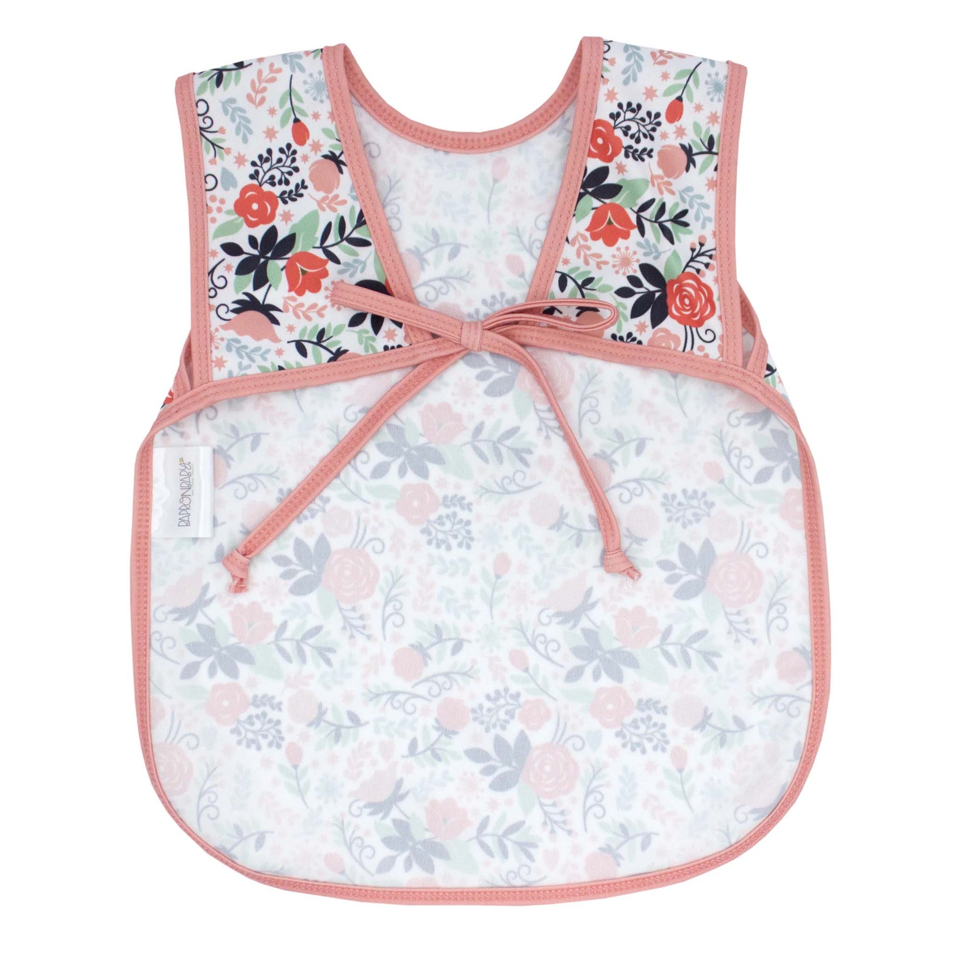 BapronBaby Toddler Bib | Full-Coverage for Baby-Led Weaning | Canada Bibs Hip Mommies