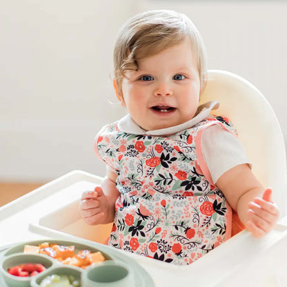 BapronBaby Toddler Bib | Full-Coverage for Baby-Led Weaning | Canada Bibs Hip Mommies