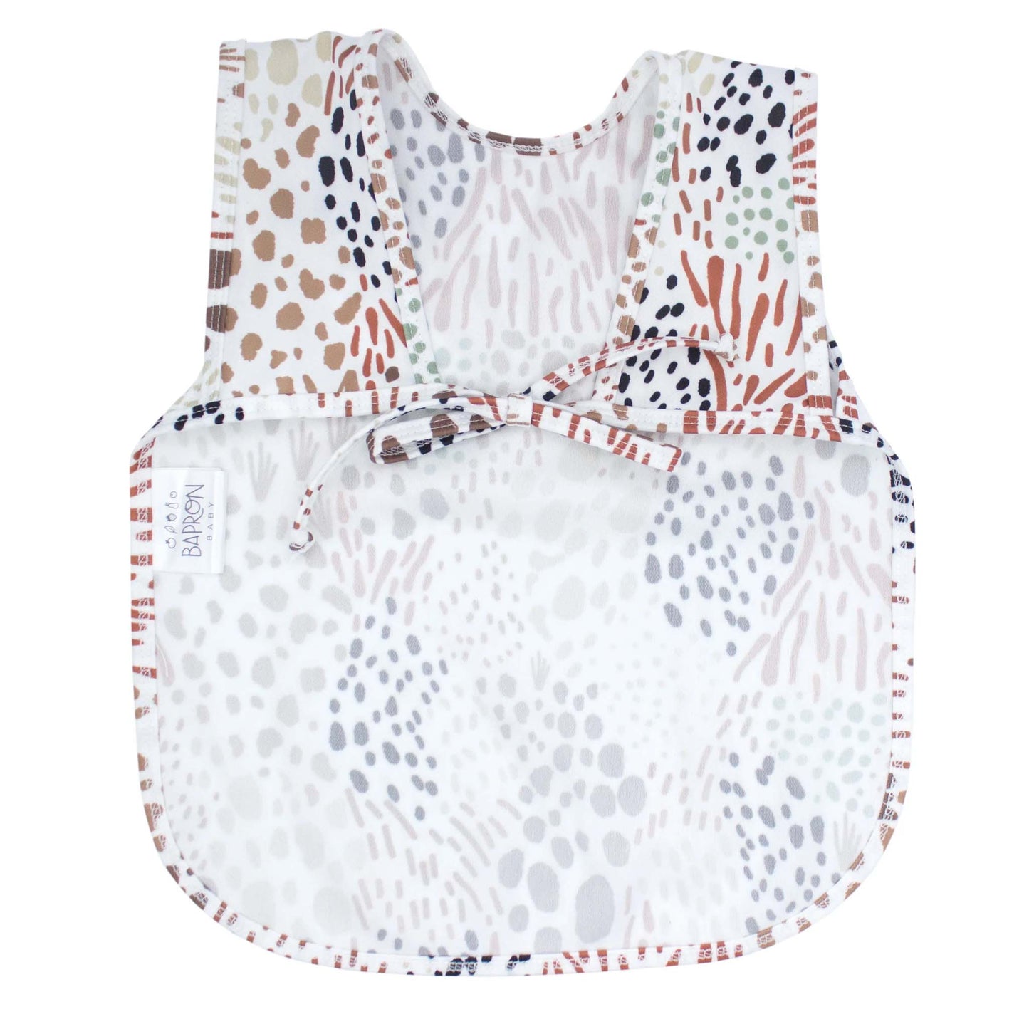 BapronBaby Toddler Bib | Full-Coverage for Baby-Led Weaning | Canada Bibs Hip Mommies