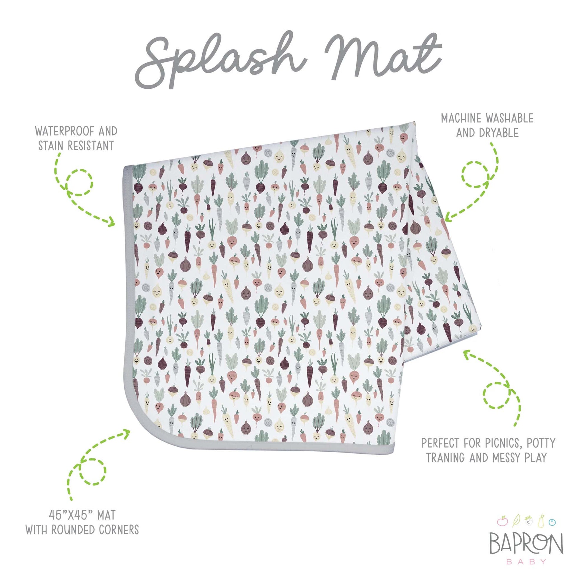 BapronBaby Highchair Splash Mat: Waterproof, Easy to Clean Canada