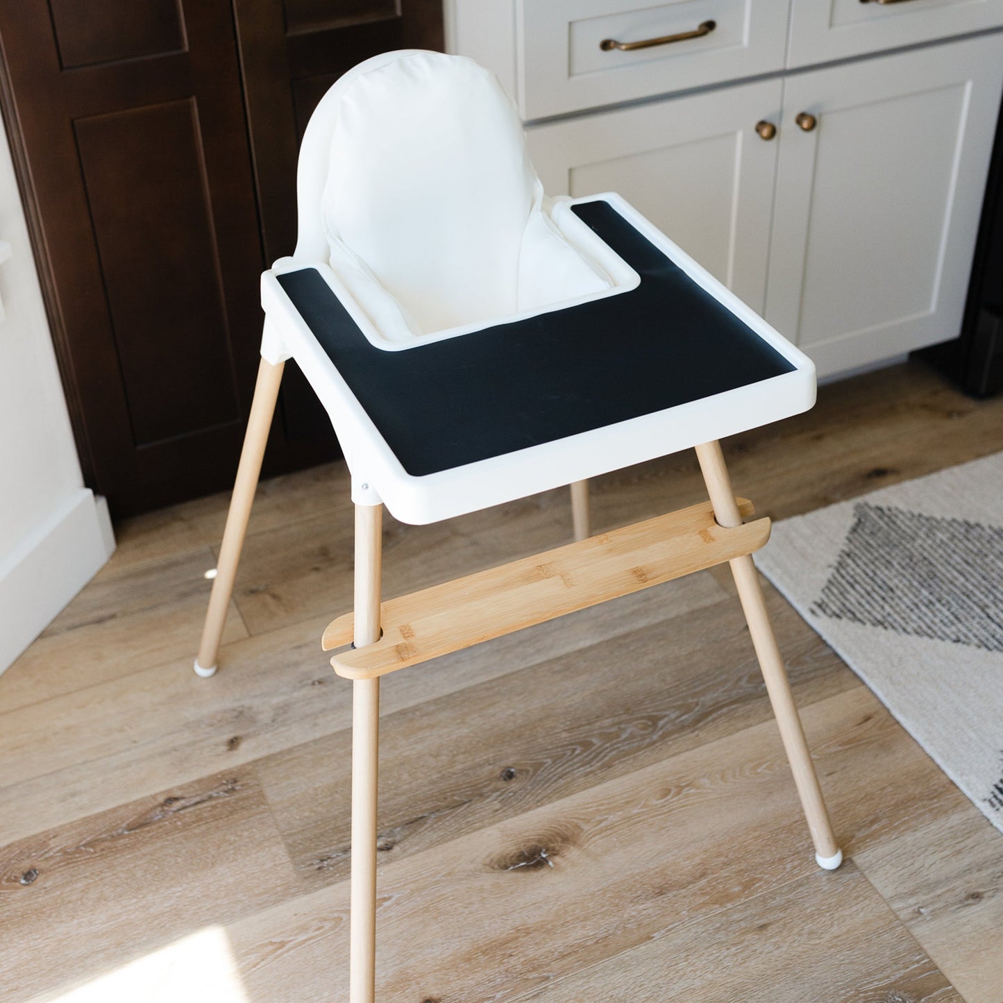 Yeah Baby Goods High Chair Placemat - Cinder Black