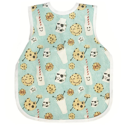 BapronBaby Preschool Bib (3T+) Cookies and Milk Hip Mommies