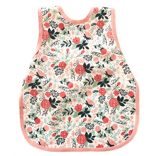 BapronBaby Preschool Bib (3T+) Vintage Rose Floral