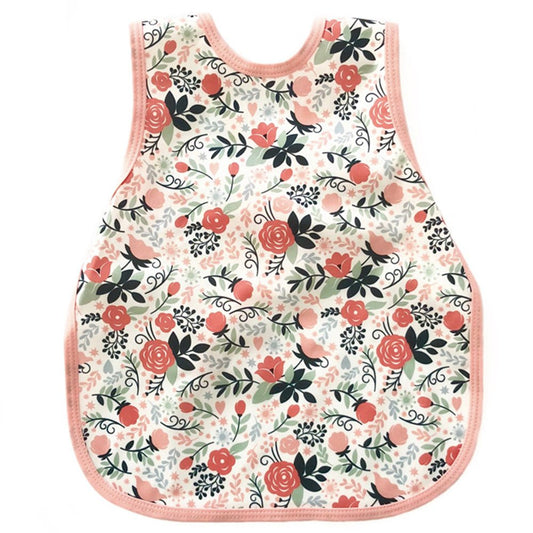 BapronBaby Toddler Bib (6m+) Vintage Rose Floral