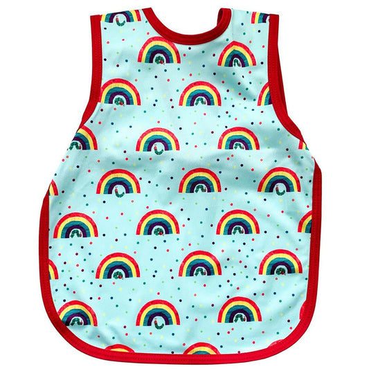 BapronBaby Toddler Bib (6m+) The Very Hungry Caterpillar, World of Eric Carle - Rainbow Caterpillar Hip Mommies