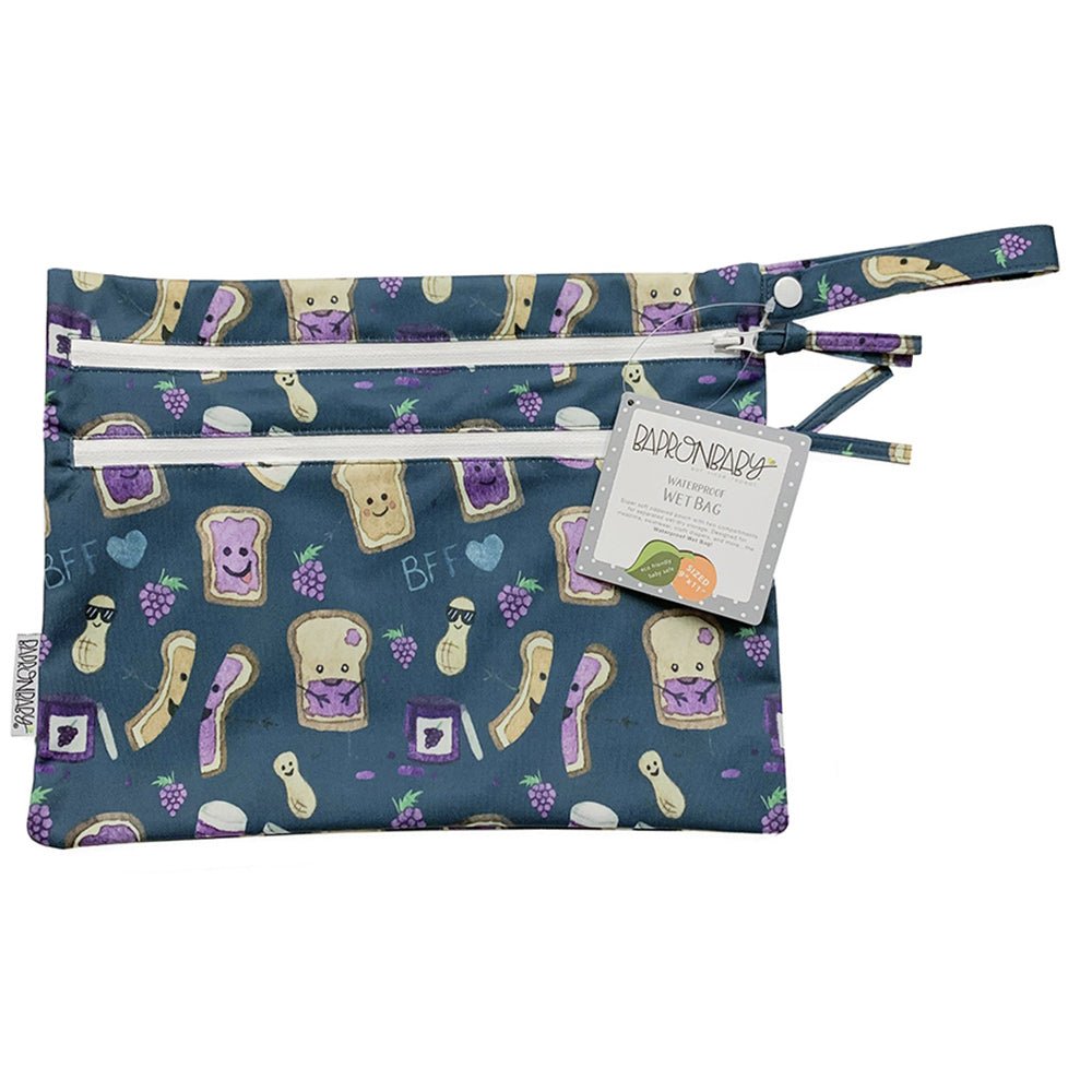 BapronBaby Wet Bag in PBJ Pals