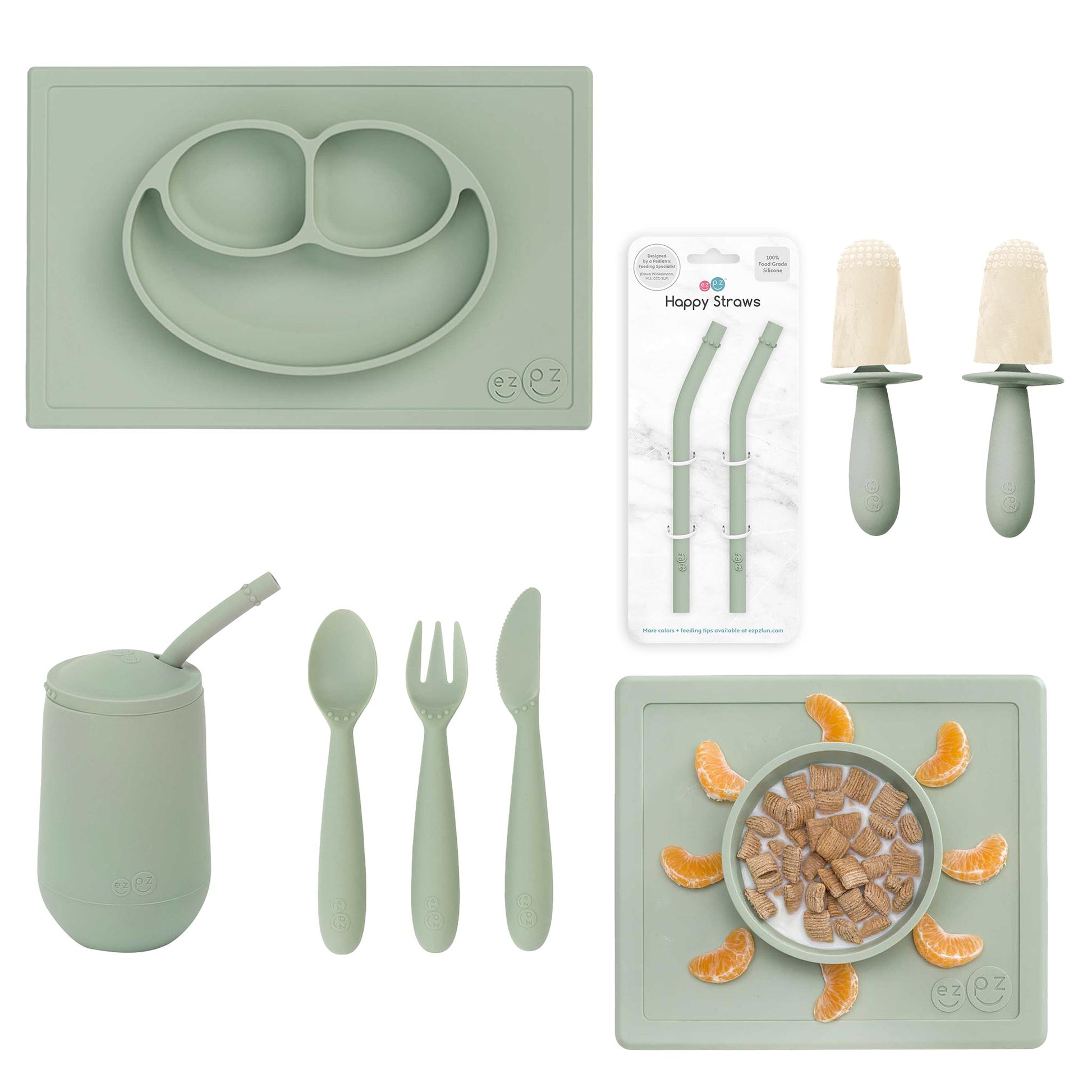 Bundle 4 | Celebrate Mealtime Independence Preschooler | ezpz Canada Feeding Hip Mommies