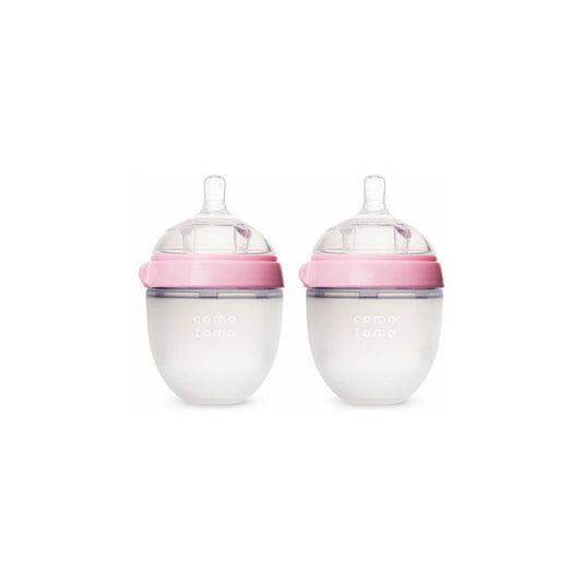 Comotomo Silicone Baby Bottle 2-Pack (150ml): For Newborns | Canada Bottle Hip Mommies