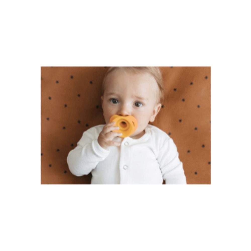 Doddle & Co. Pop Pacifier - Chin Up Buttercup | Silicone Baby Pacifier Pacifiers and Teethers Hip Mommies