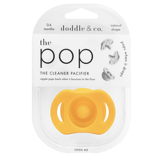 Doddle & Co. Pop Pacifier Chin Up, Buttercup Hip Mommies