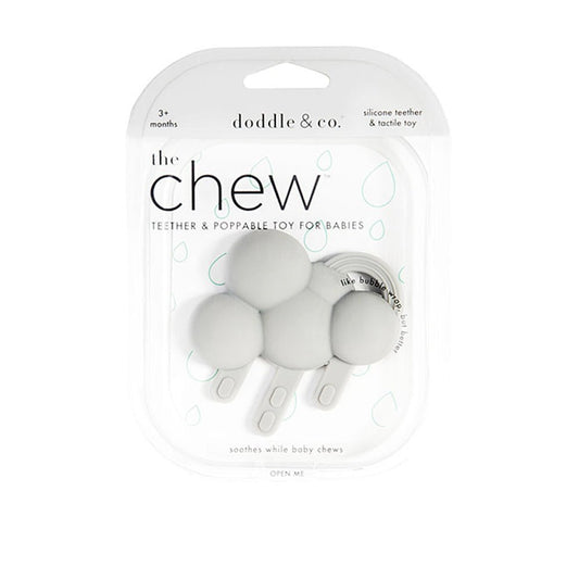 Doddle & Co. The Chew Poppable Teether in Looks Like Rain