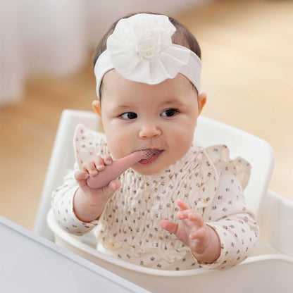 ezpz Baby-Led Toothbrush Designed for Tiny Mouths and Hands | Canada Oral Care Hip Mommies