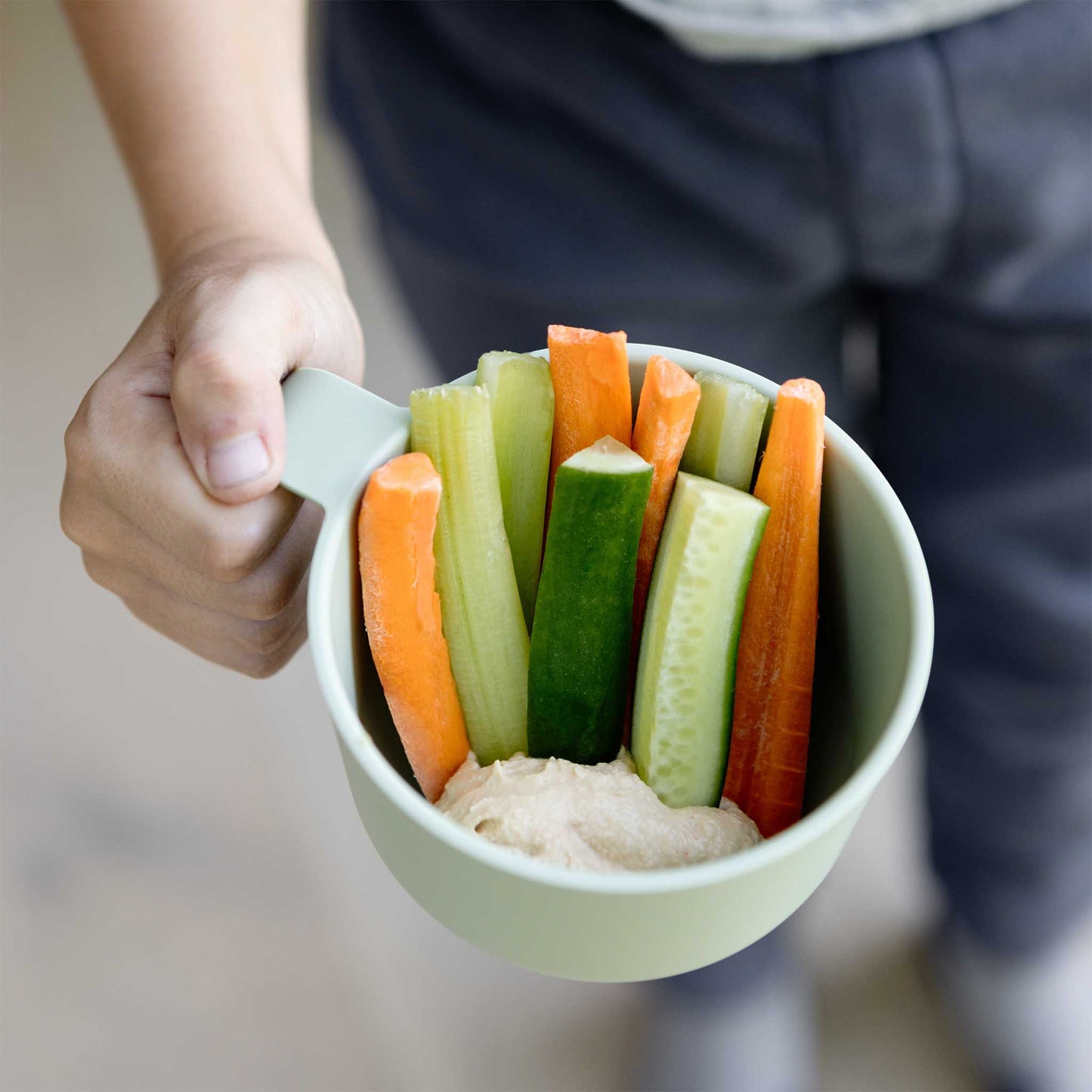 ezpz 18oz Snack Bowl Pack | Durable, BPA-Free Bowls with Lids | Canada Feeding Hip Mommies