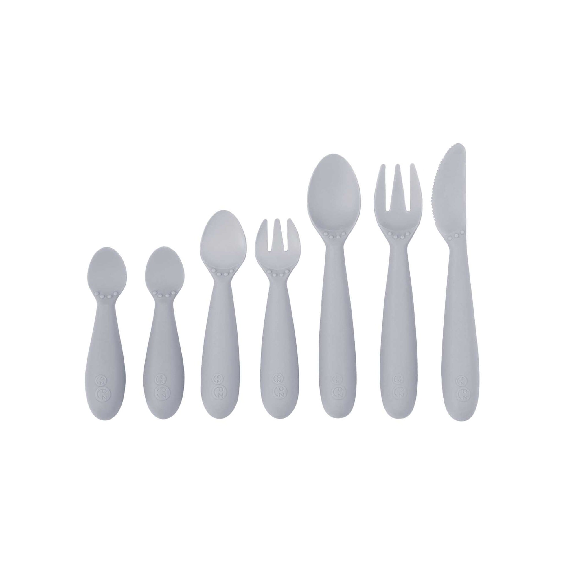 relove | ezpz Developmental Utensil Set | sustainable sale | Canada Baby Shower Gift Hip Mommies
