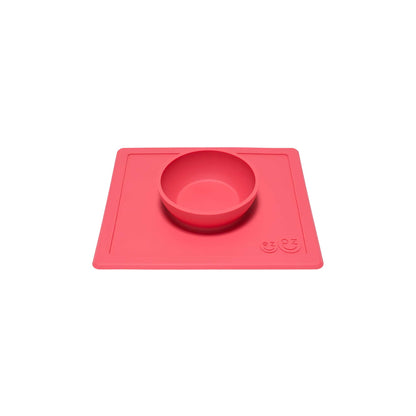 ezpz Happy Bowl | Suction Bowl & Placemat for Toddlers | Canada Bowl Hip Mommies