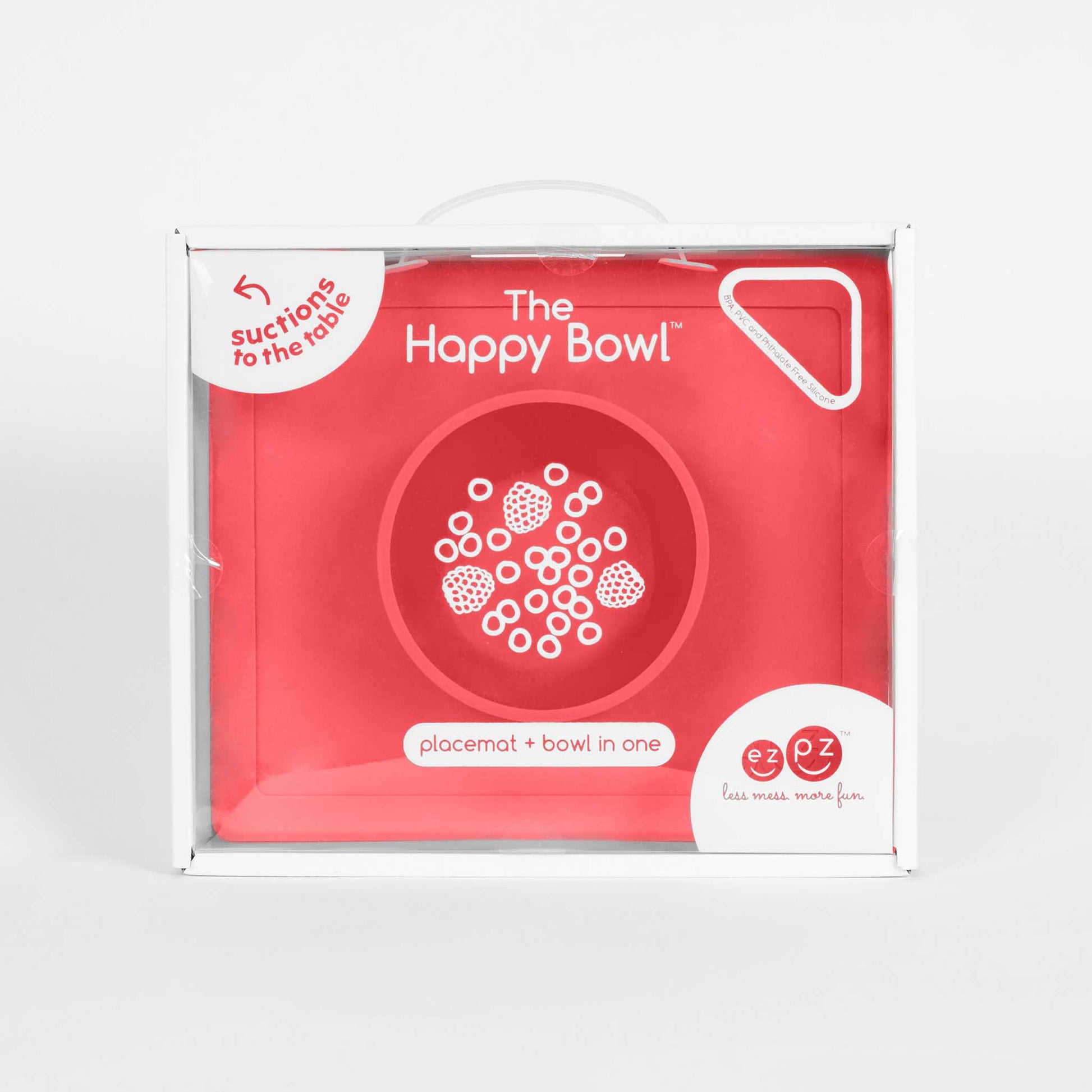 ezpz Happy Bowl | Suction Bowl & Placemat for Toddlers | Canada Bowl Hip Mommies