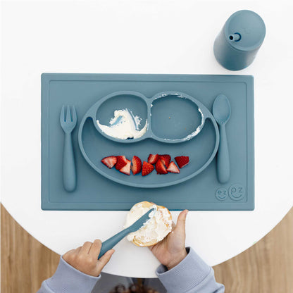 ezpz Happy Utensils | Spoon, Fork & Knife for Self-Feeding | Canada Utensils Hip Mommies