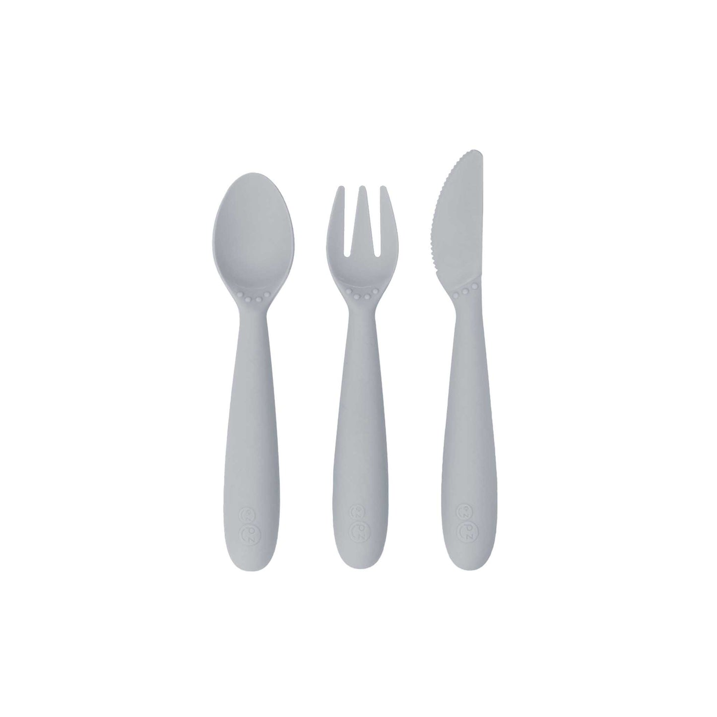 ezpz Happy Utensils | Spoon, Fork & Knife for Self-Feeding | Canada Utensils Hip Mommies