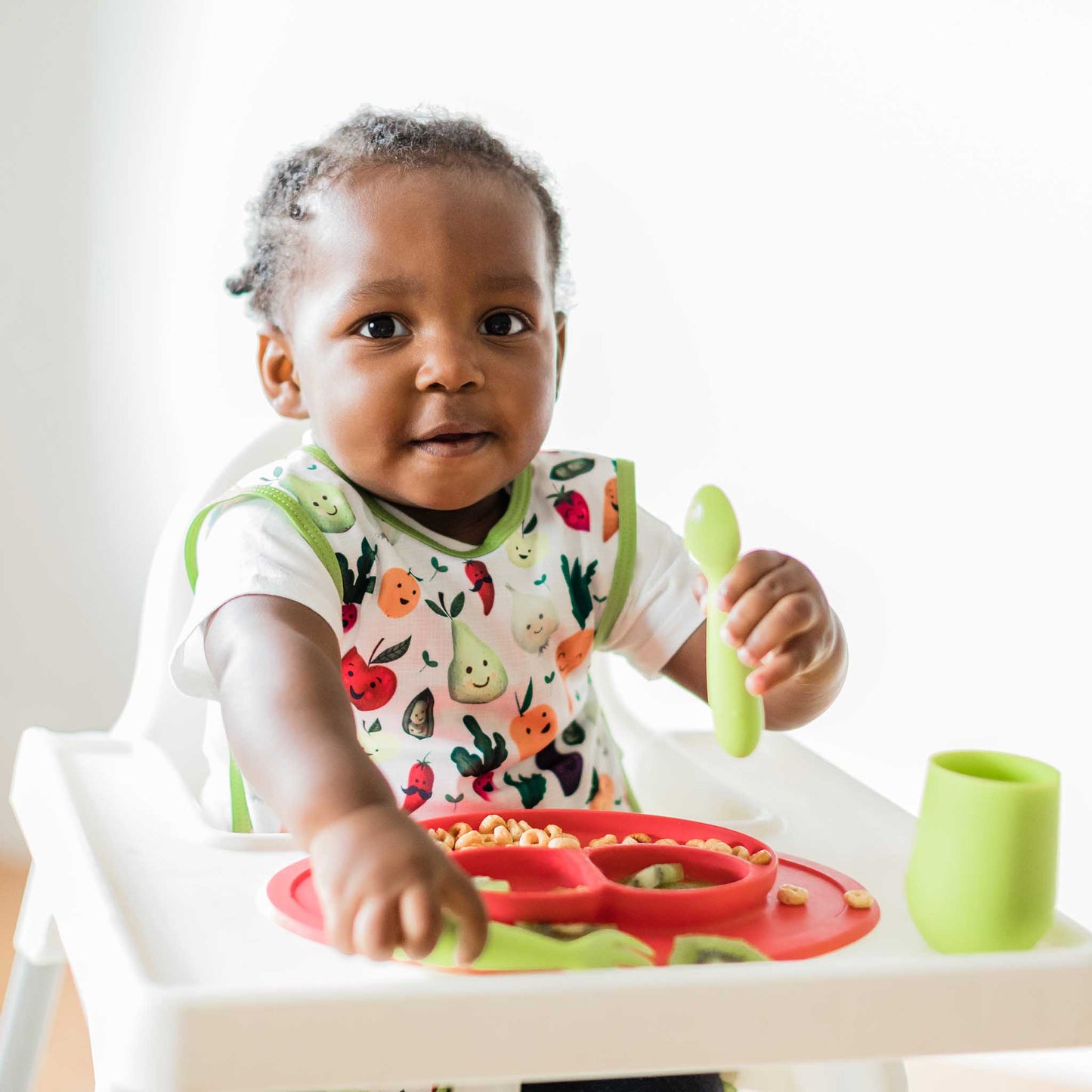 ezpz Mini Utensils | Toddler Spoon & Fork for Self-Feeding | Canada Utensils Hip Mommies