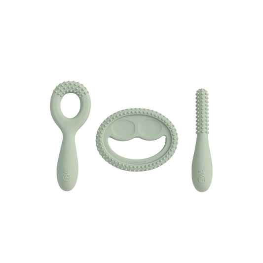 ezpz Oral Development Tools (3-pack) Pacifiers and TeethersHip Mommies