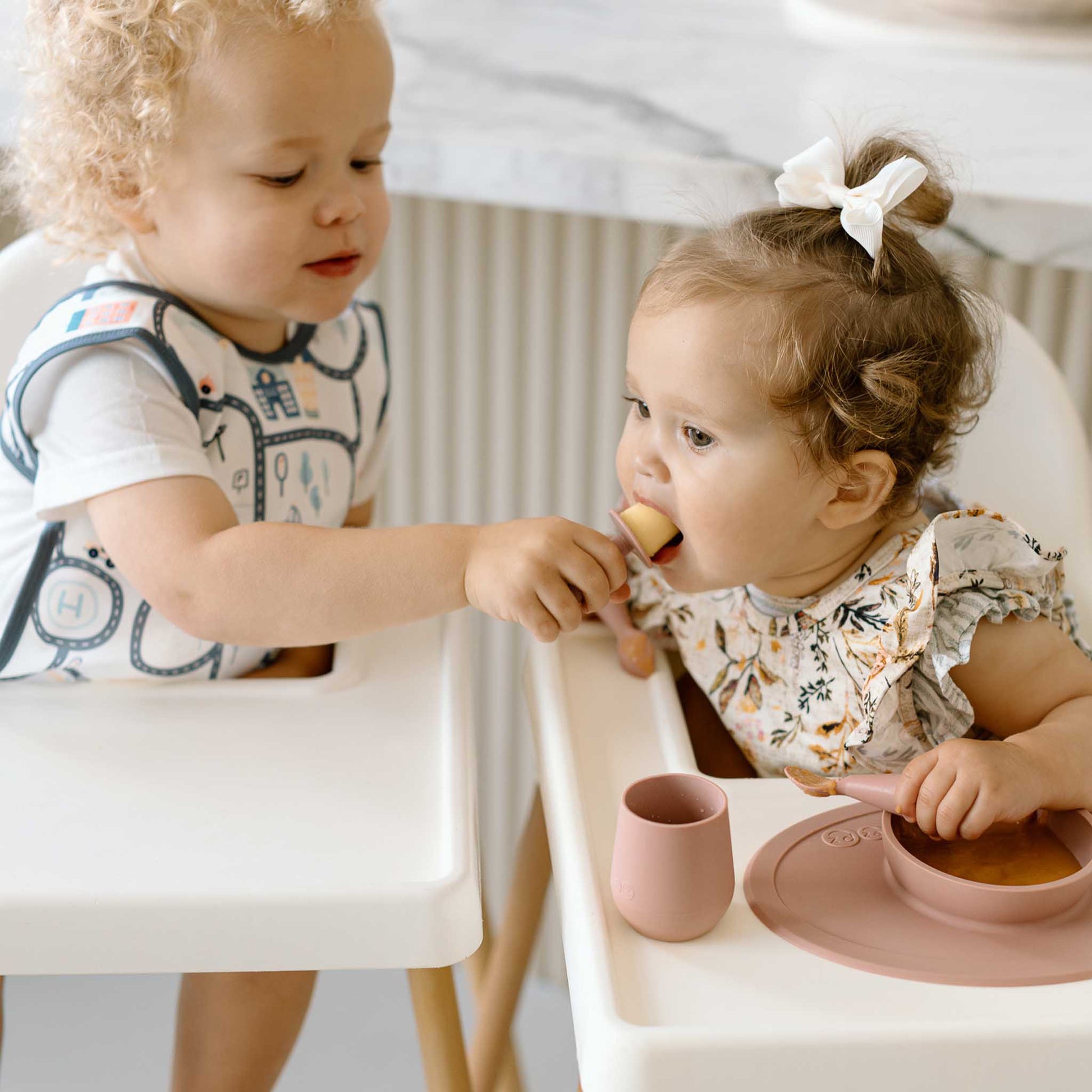 ezpz First Bites & Cool Treats Bundle | for Starting Solids | Canada Baby Shower Gift Hip Mommies