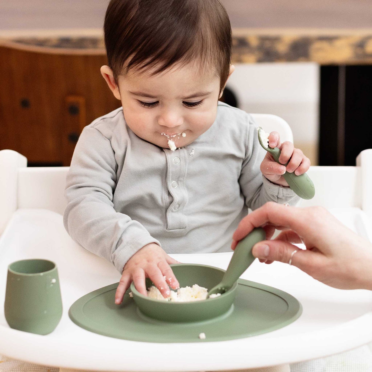 ezpz Tiny Spoons | For Self-Feeding & Baby-Led Weaning | Canada Utensils Hip Mommies