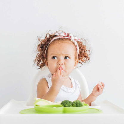 ezpz Mini Mat | Silicone Plate + Placemat for Toddlers | Canada Feeding Hip Mommies