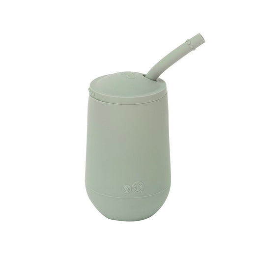 ezpz Happy Cup + Straw System in Sage Hip Mommies