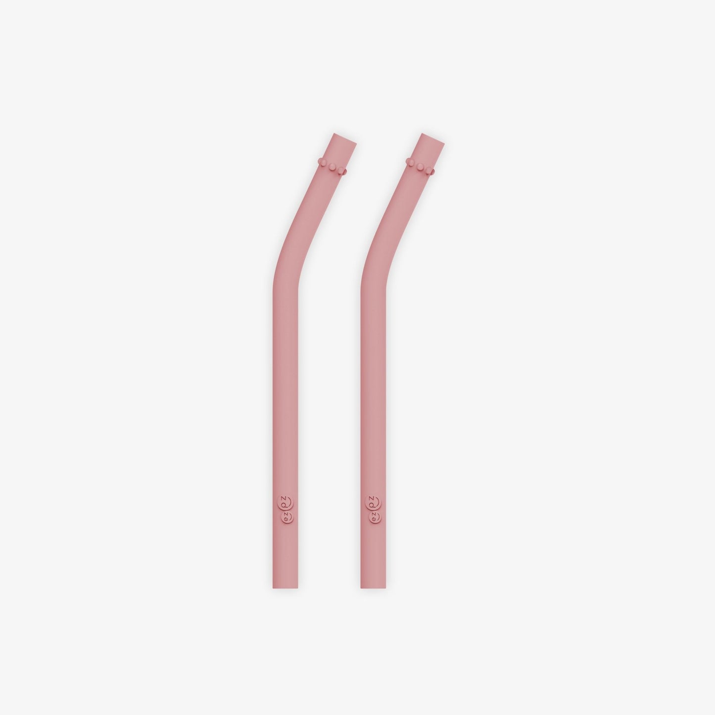 ezpz Happy Cup + Straw System Straw Replacement 2-Pack Blush Hip Mommies