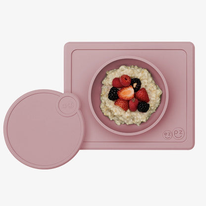 ezpz Lid for Mini Bowl in Blush Hip Mommies