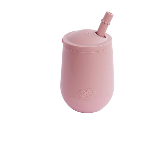 ezpz Mini Cup + Straw Training System in Blush