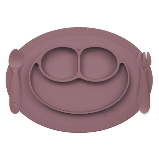 ezpz Mini Feeding Set in Mauve