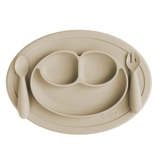 ezpz Mini Feeding Set in Oat Hip Mommies