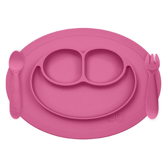 ezpz Mini Feeding Set in Pink