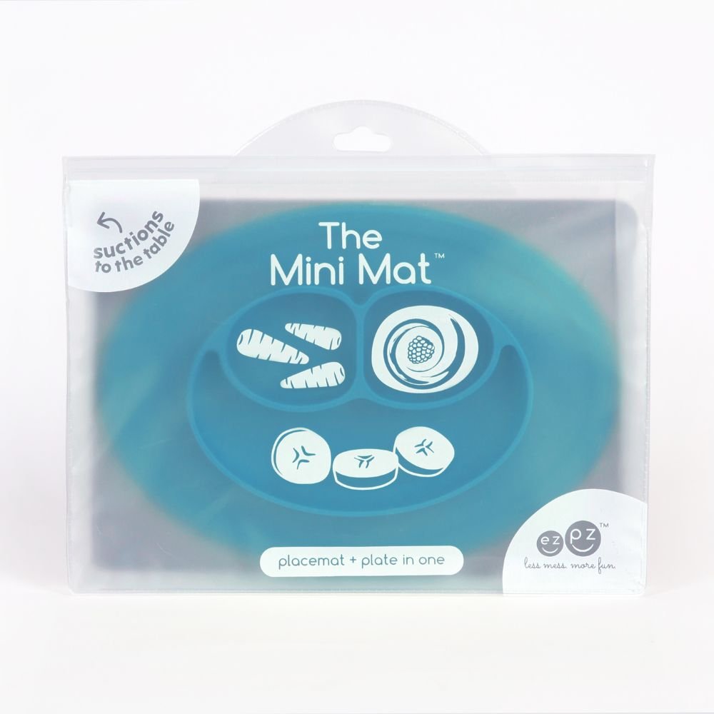 ezpz Mini Mat Blue Hip Mommies