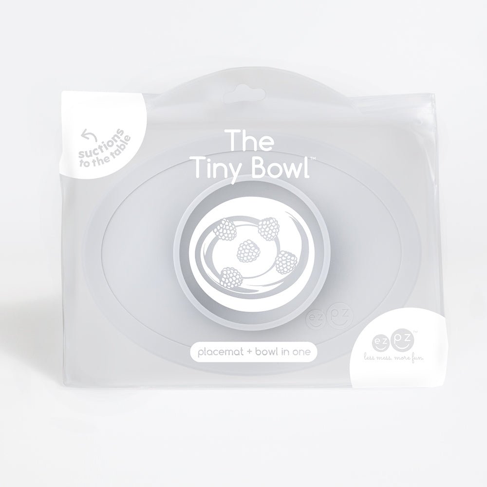 ezpz Tiny Bowl Pewter Hip Mommies