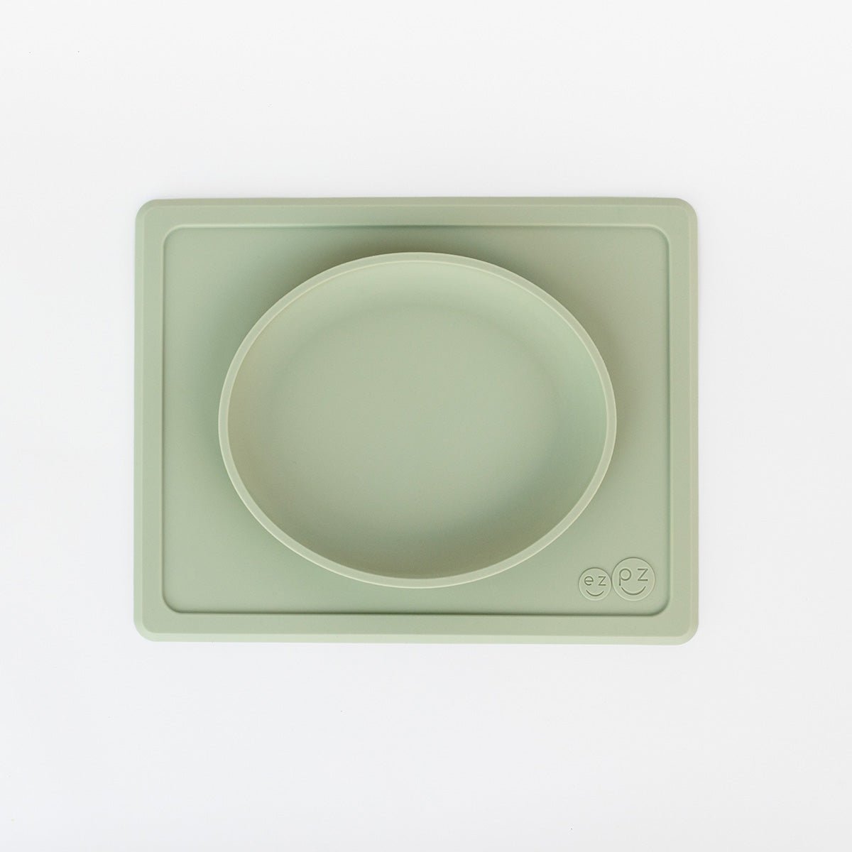 ezpz Tiny Plate in Sage Hip Mommies