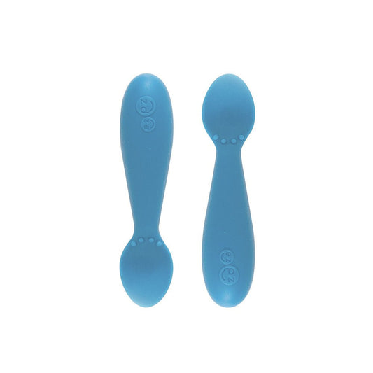 ezpz Tiny Spoon 2-pack Blue Hip Mommies