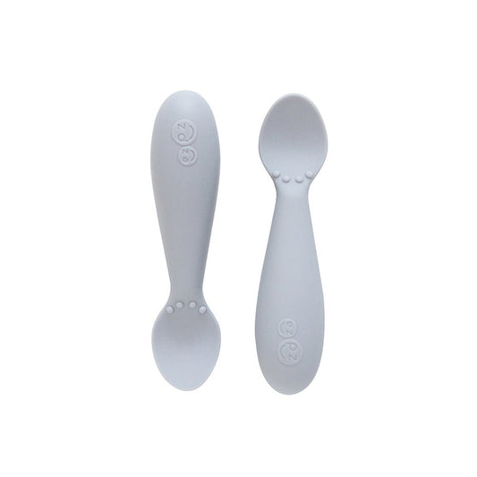 ezpz Tiny Spoon 2 - pack Pewter